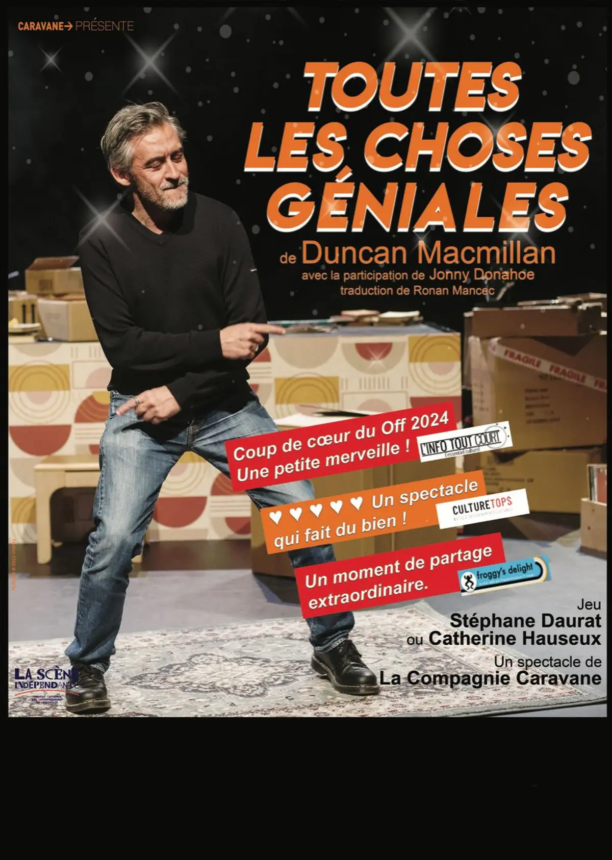 Théâtre toutes les choses géniales