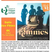 Théâtre - Trois femmes de Catherine Anne