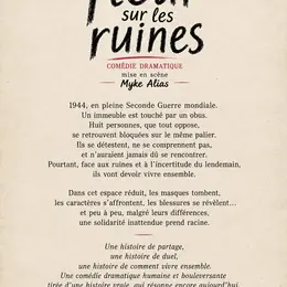 Théâtre : Une fleur sur les ruines.