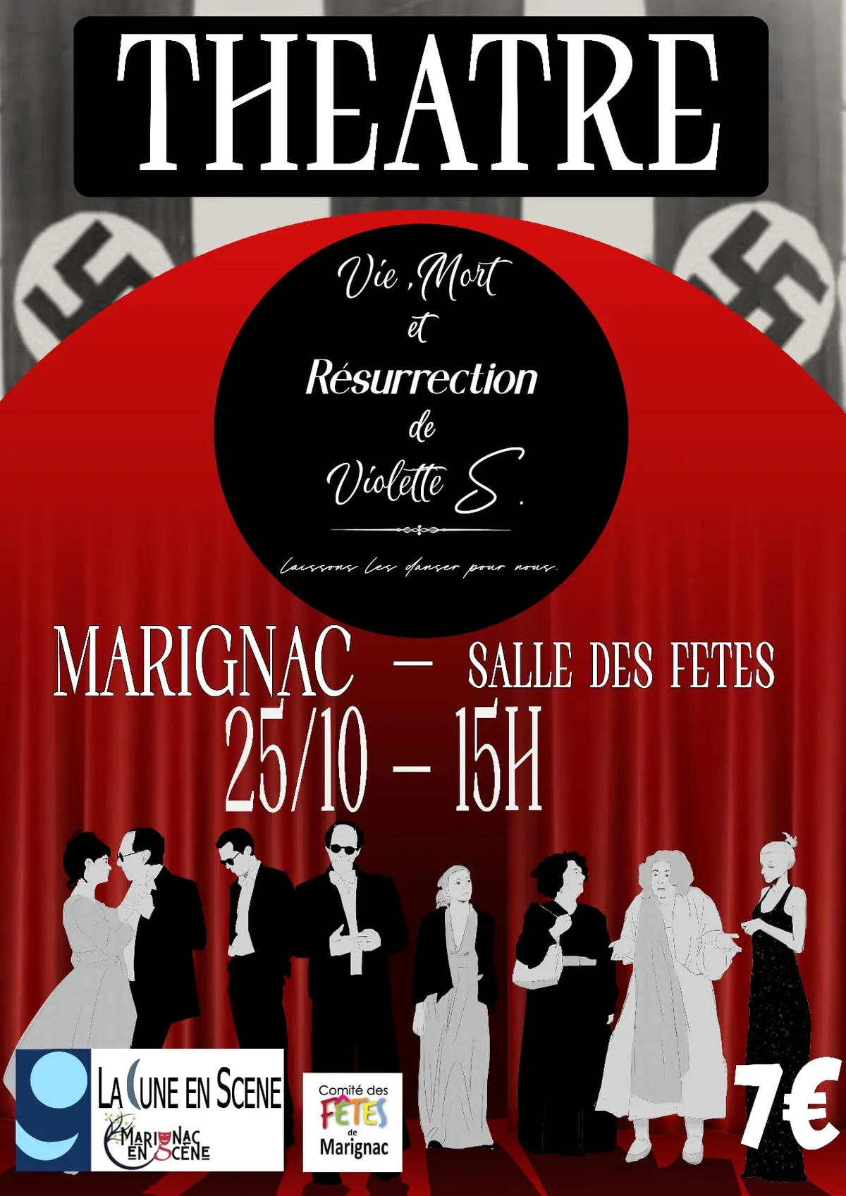 Théâtre Vie, Mort Et Résurrection De Violette S.