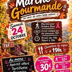 Thilay en fête , marche gourmande pour octobre rose