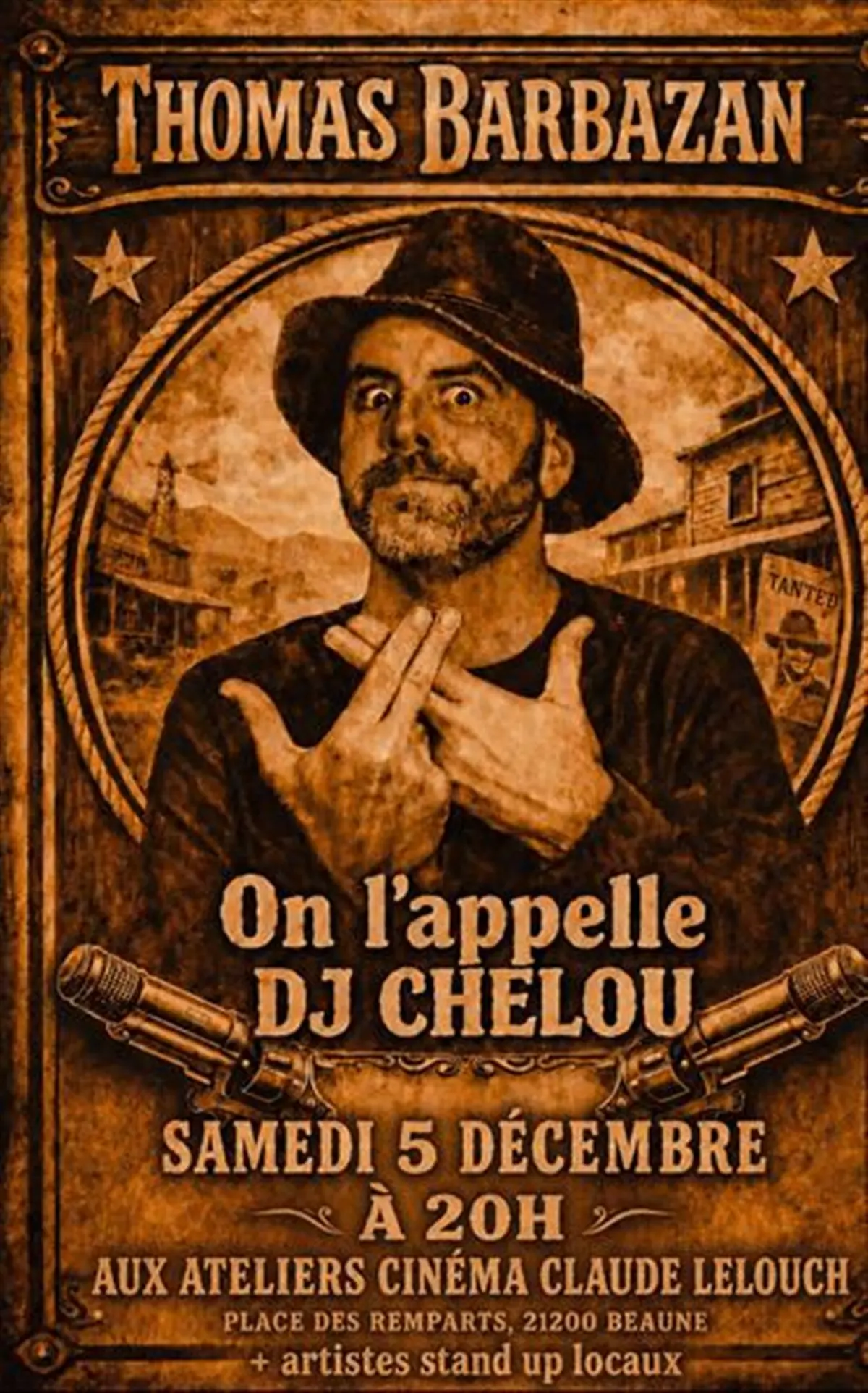 Thomas Barbazan dans On l'appelle DJ Chelou