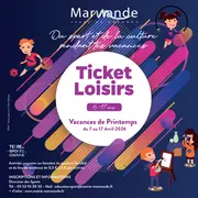 Ticket Loisirs Vacances de Printemps