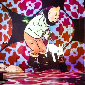 L\'exposition Tintin, l\'aventure immersive à Bordeaux cet automne