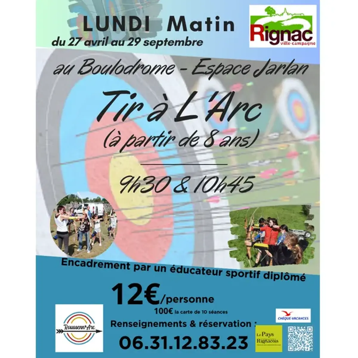 Tir à l'arc à Belcastel