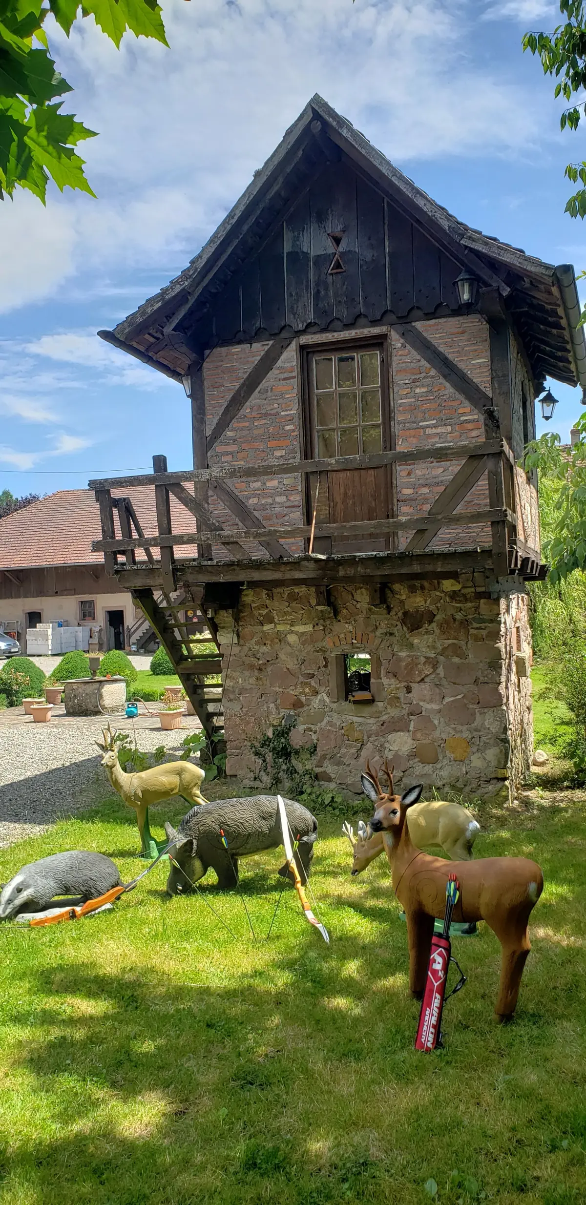 Tir à l'arc au Domaine Saint-Loup de Michelbach