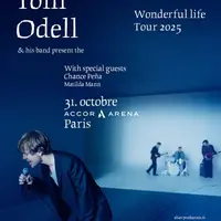 Tom Odell sur scène avec son Wonderful Life Tour cet automne DR