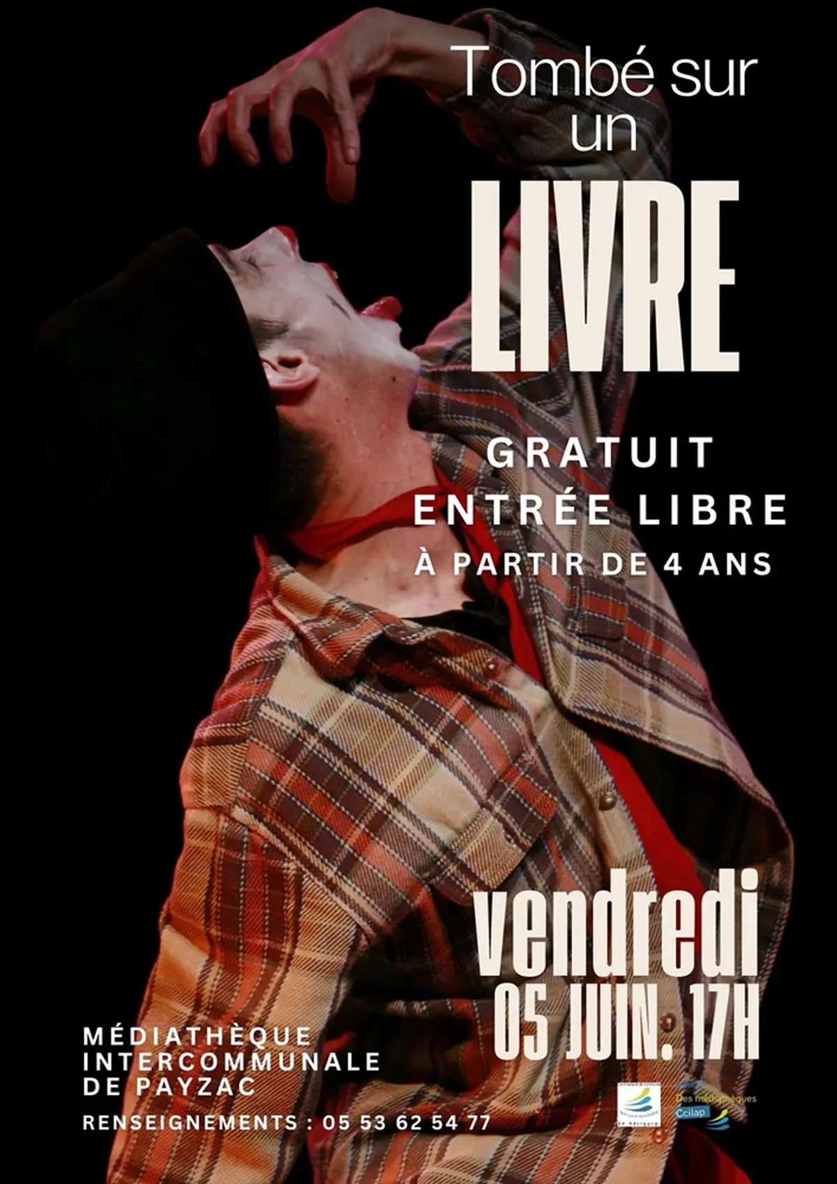 Tombé sur un livre