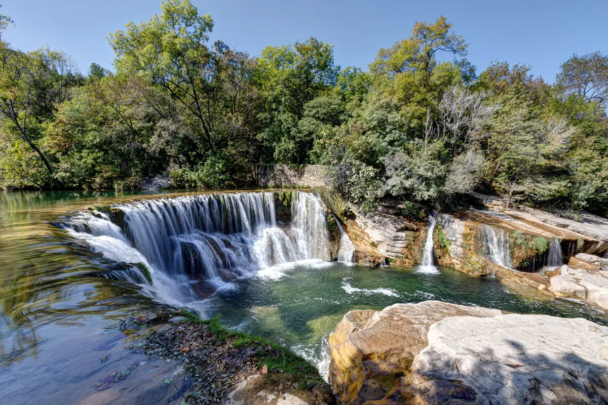 La cascade de la Meuse, dite cascade de la Vis