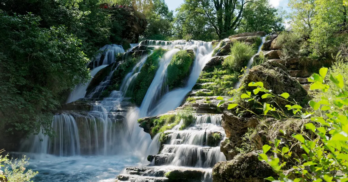 La cascade de Navacelles, au fond d’un cirque monumental