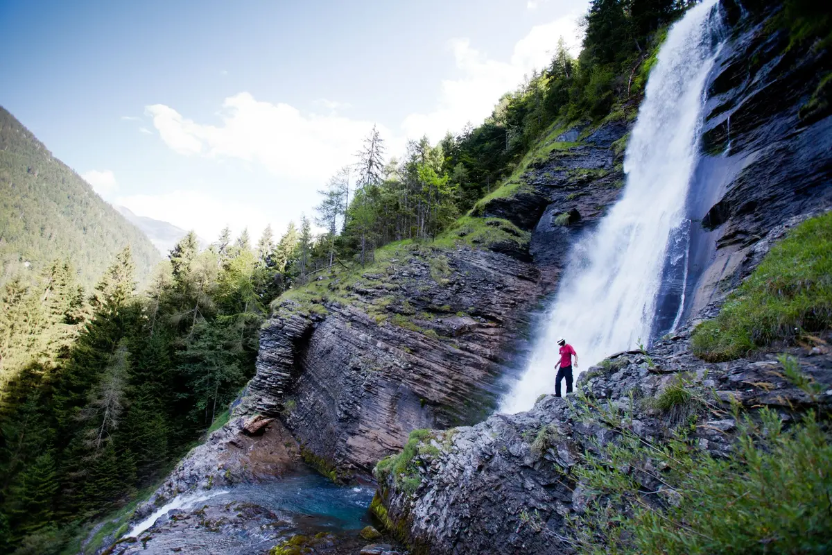 La cascade du Rouget, la &laquo; reine des Alpes &raquo;