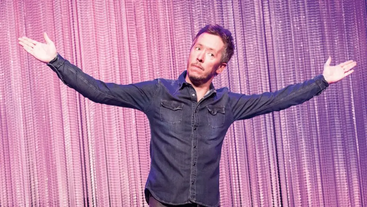 Jean-Luc Lemoine,  présent à la semaine de l'humour à Sélestat en 2016