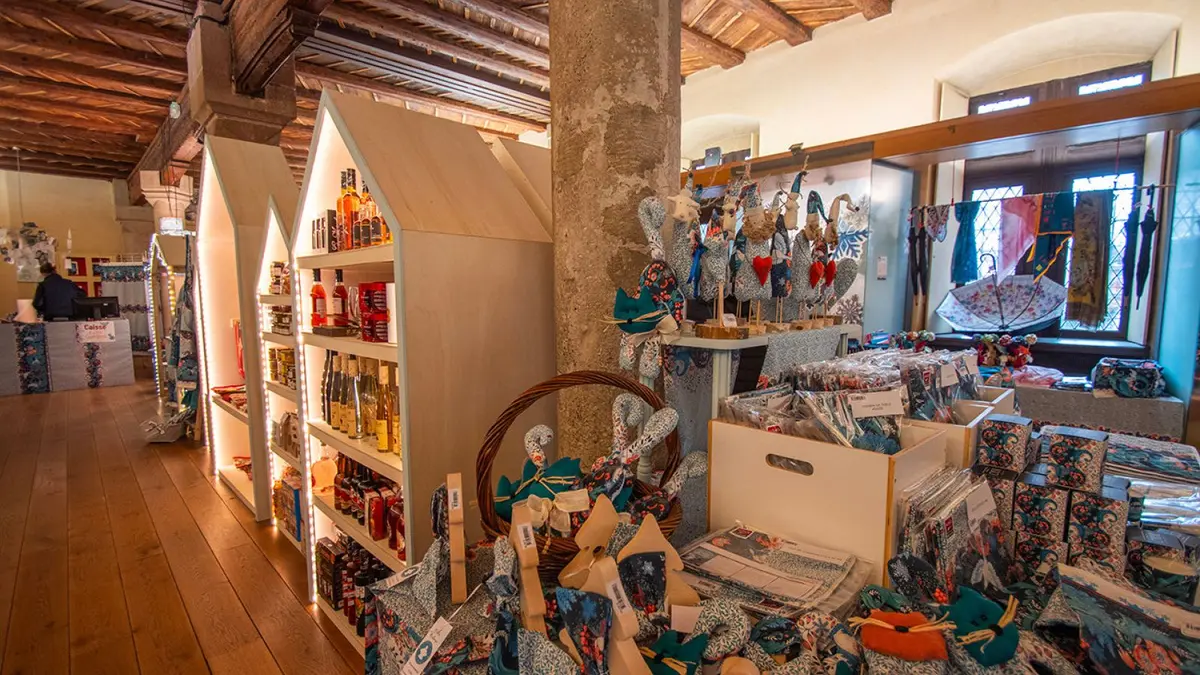 La jolie boutique aux étoffes