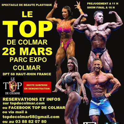 Top de Colmar 2026 : compétition de bodybuilding