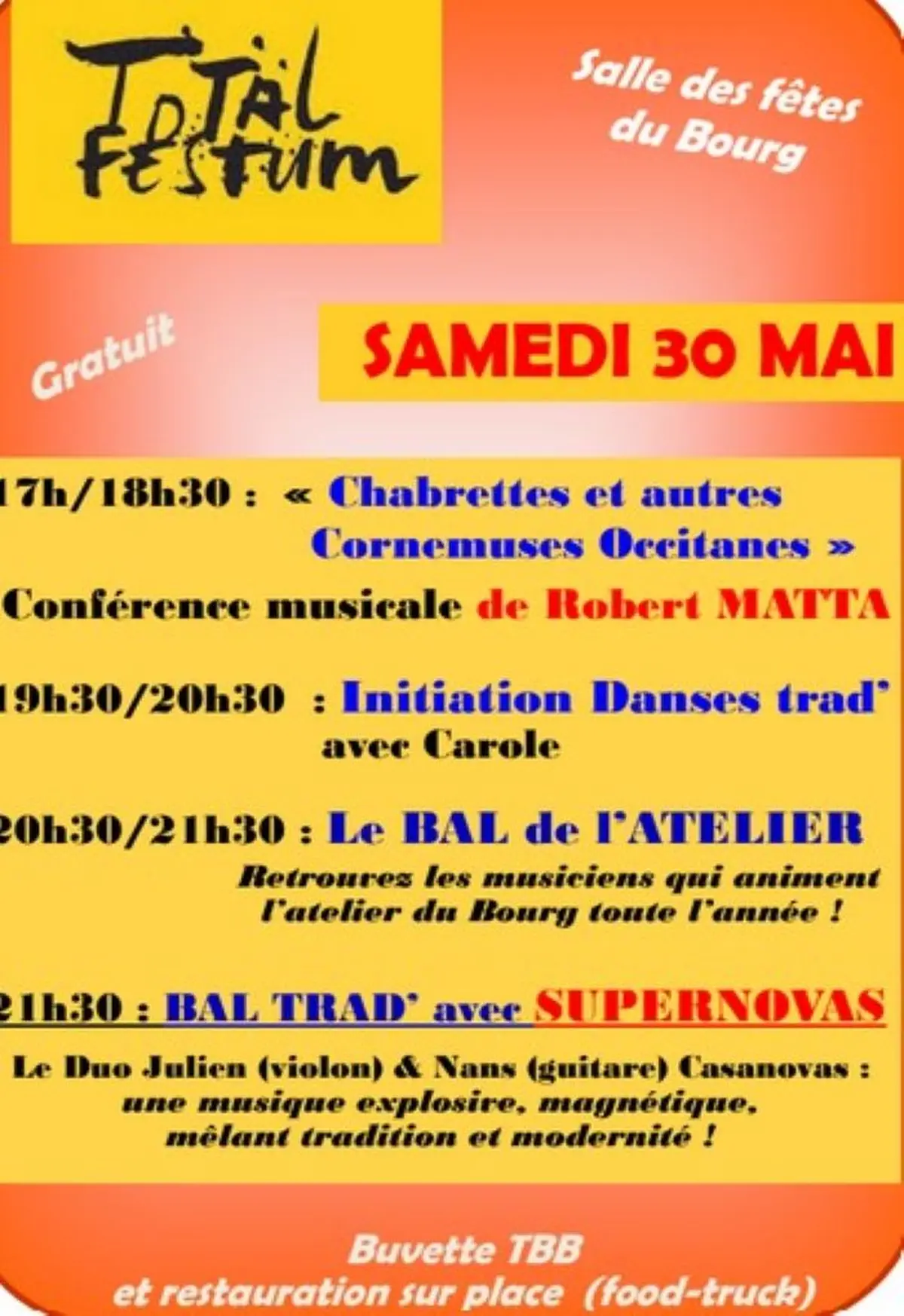 Total Festum à le Bourg