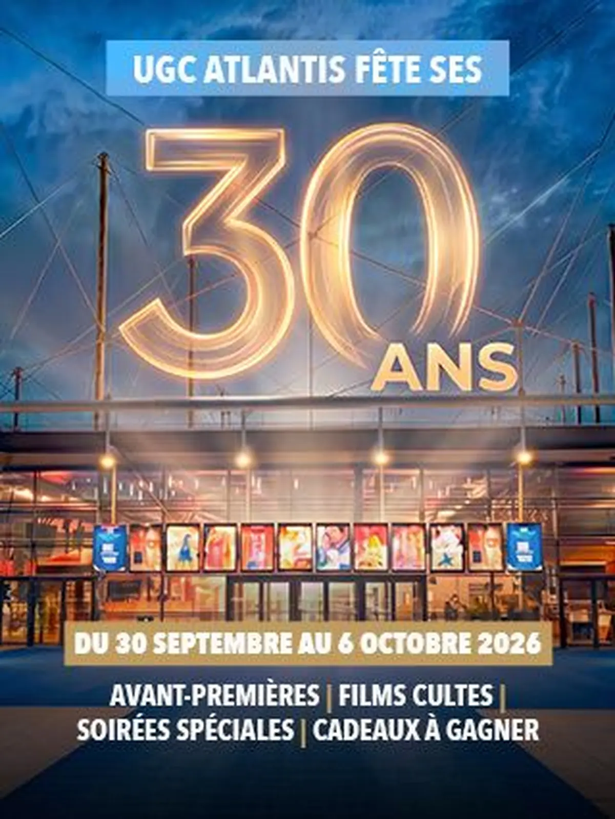 Totoro, Le Château ambulant, Seven… l’UGC Atlantis fête ses 30 ans avec une semaine de séances spéciales