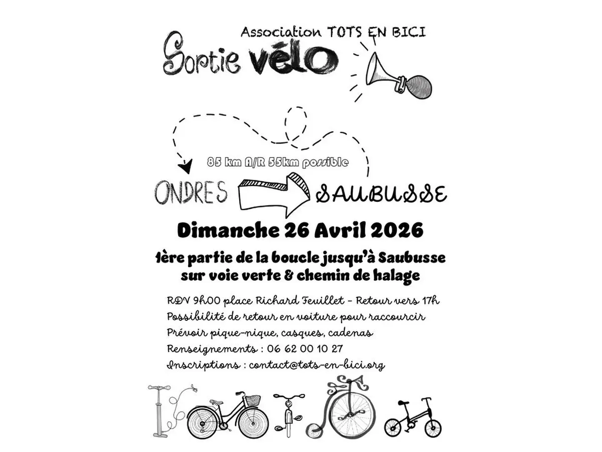 Tots en bici sortie à bicyclette