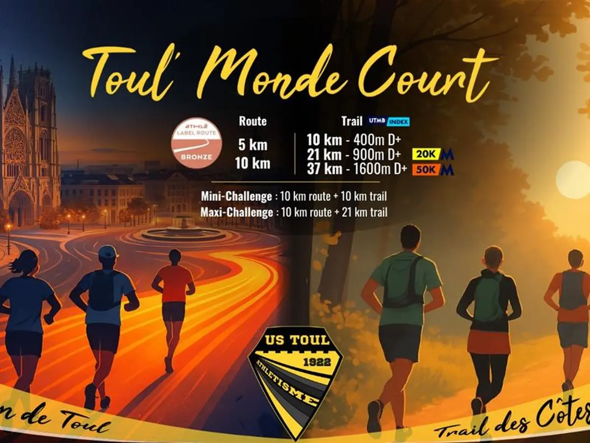 Toul' Monde Court -  5 et 10km de Toul - Semi nocturne