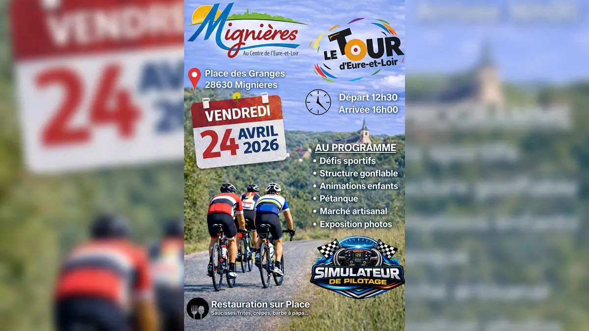 Tour d’Eure-et-Loir 2026 à Mignières