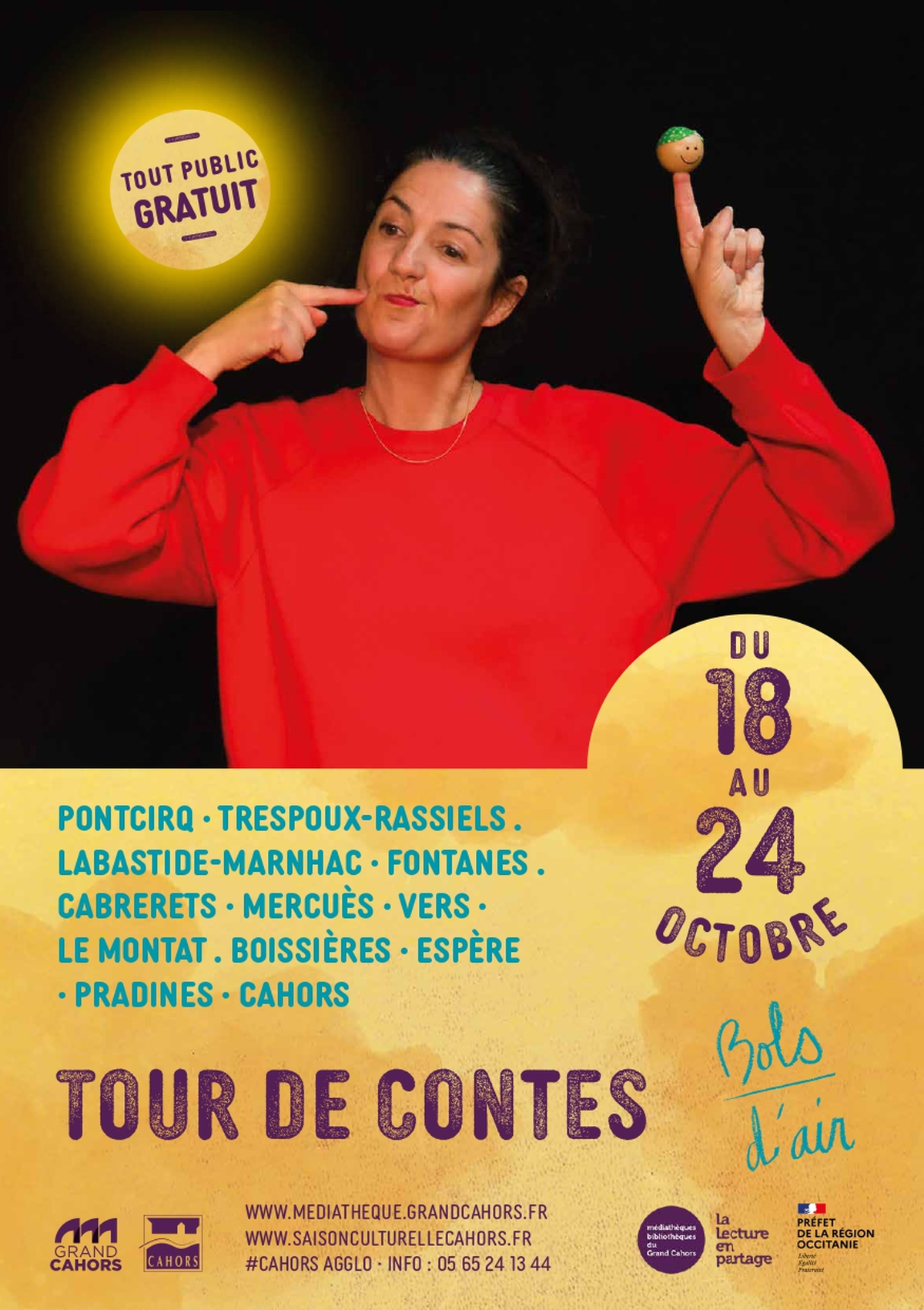 Tour de contes à Cahors
