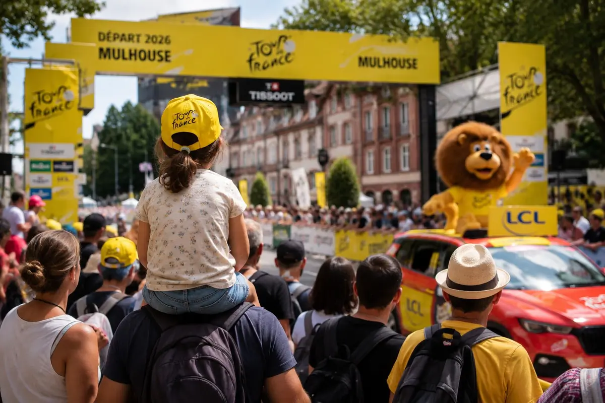 Tour de France à Mulhouse en famille : horaires, poussette, toilettes… nos conseils