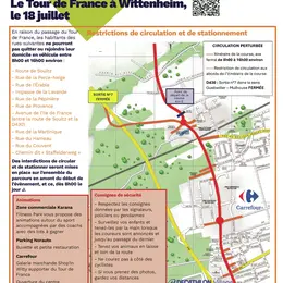 Le Tour de France de passage à Wittenheim