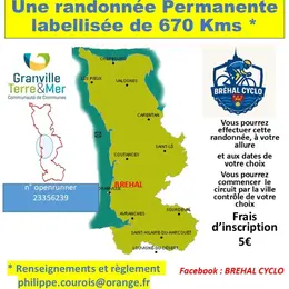 Tour de la manche cyclotouriste - circuit permanent