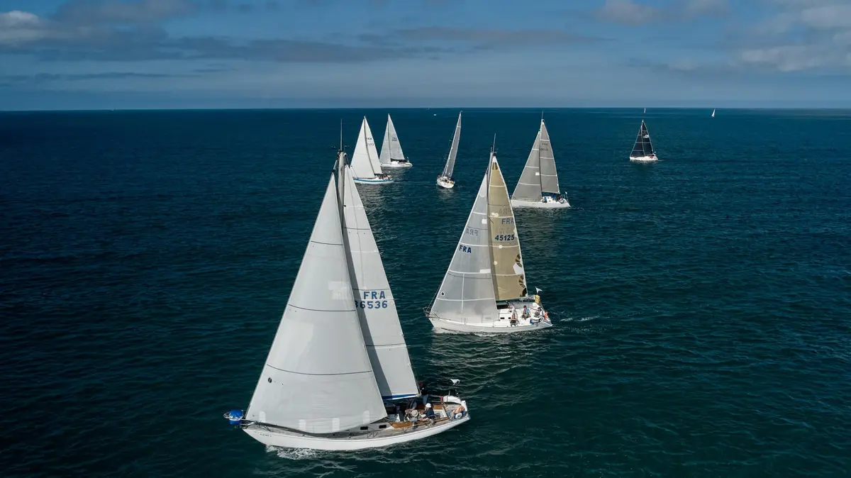 Tour des ports de la Manche - arrivée à Diélette