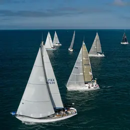Tour des ports de la Manche - arrivée à Diélette