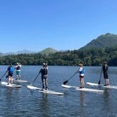 Tour du lac en Stand Up Paddle &agrave; Lourdes (65)