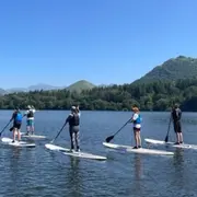 Tour du lac en Stand Up Paddle à Lourdes (65)
