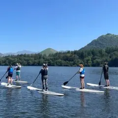 Tour du lac en Stand Up Paddle à Lourdes (65)