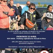 Tour du Lac pour nos pupilles