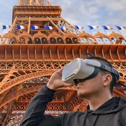 Tour Eiffel  : expérience guidée en réalité virtuelle