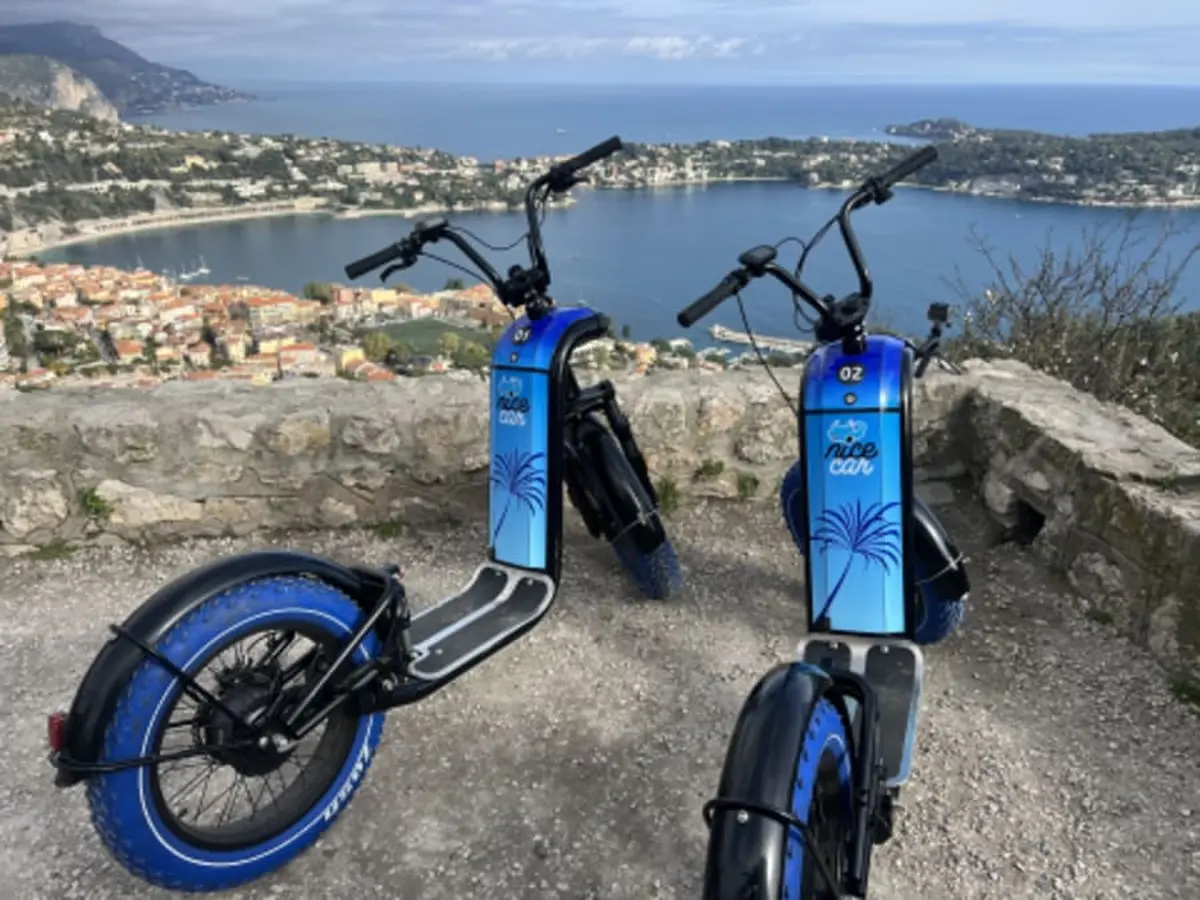 Tour guidé en trottinette électrique depuis Nice