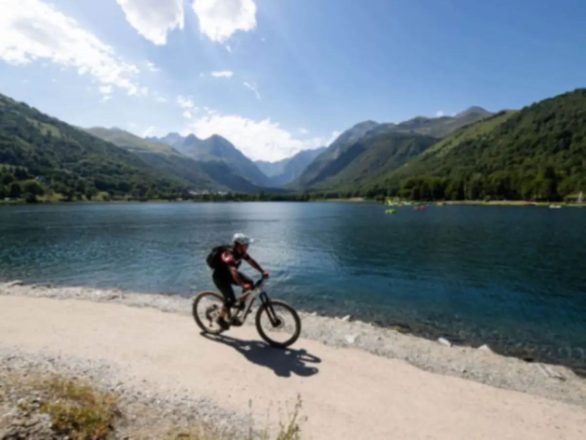 Tour  VTT Enduro électrique avec un moniteur à Loudenvielle (65)