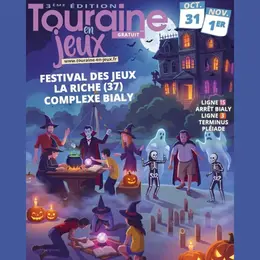 Touraine en jeux : le festival de jeux à La Riche pour Halloween