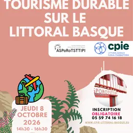 Tourisme nature, tourisme durable sur le littoral basque.