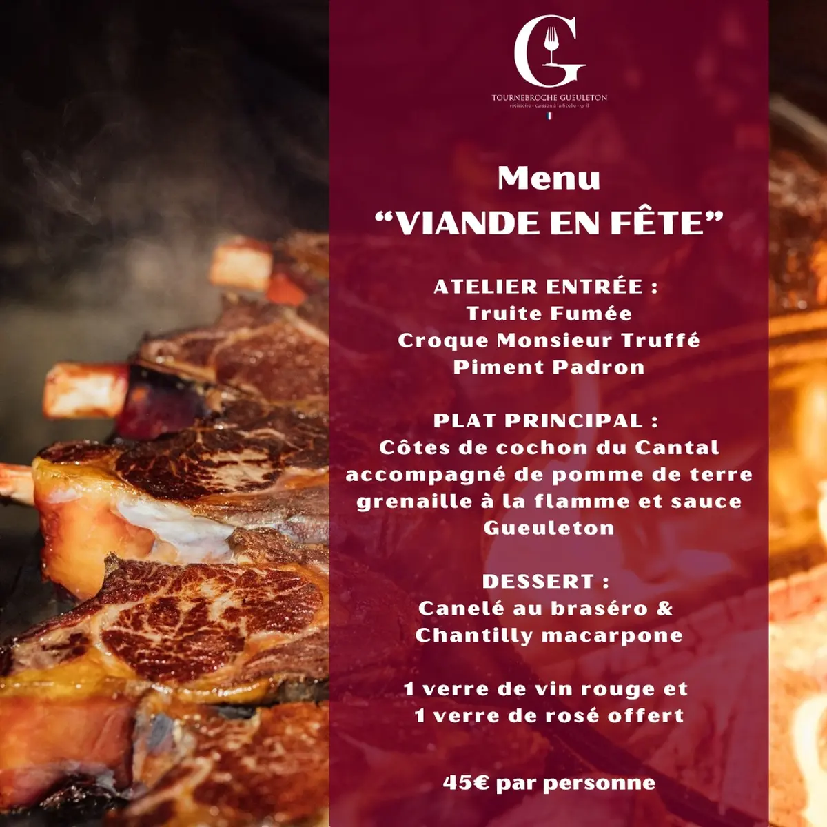 Tournebroche Gueuleton au Château Petit Val