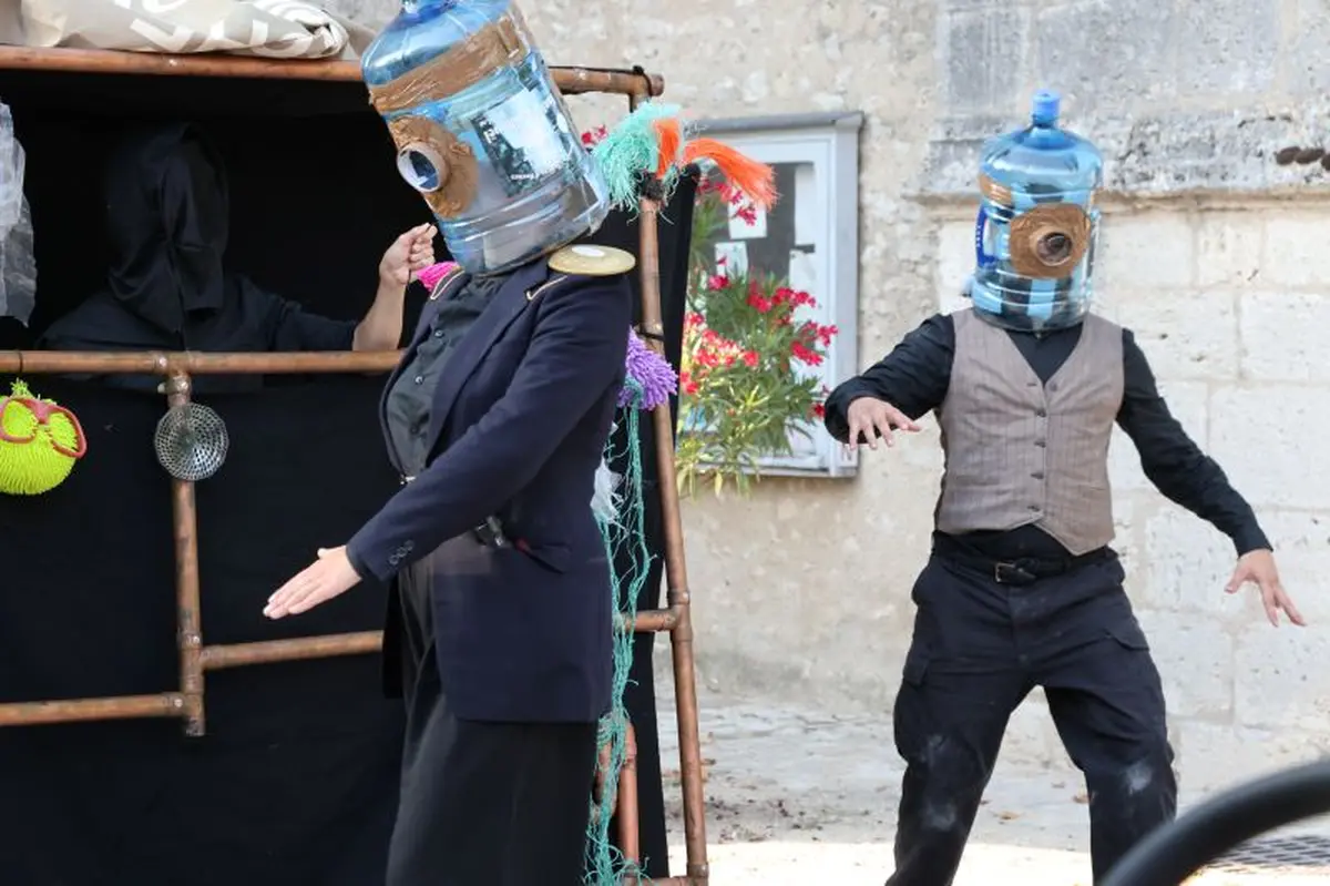 Tournée à vélo - Théâtre : 20 000 lieues sous les mers