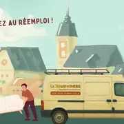 Tournée de collecte à Buzeins