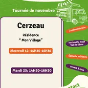 Tournée de l'Epicerie du Val à Cerzeau