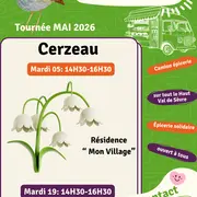 Tournée de l'Epicerie du Val à Cerzeau