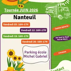 Tournée de l'Epicerie du Val à Nanteuil