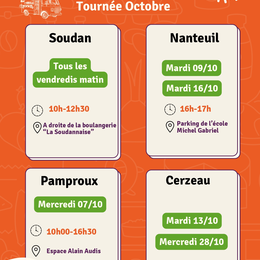 Tournée de l'Epicerie du Val à Soudan