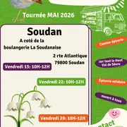 Tournée de l'Epicerie du Val à Soudan