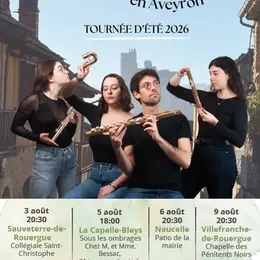 Tournée estivale du Quatuor de Flume