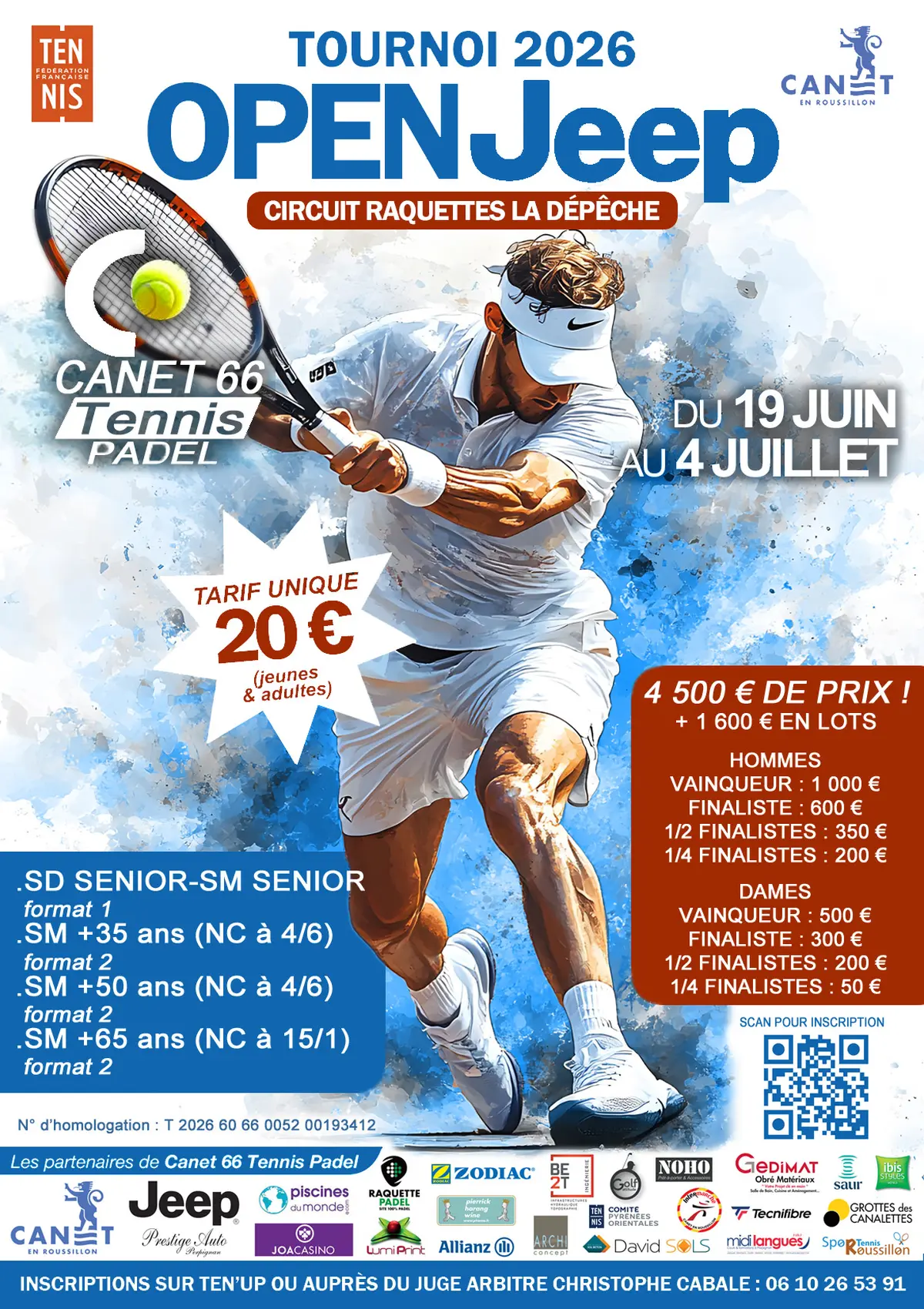Tournoi 2026 Open Jeep