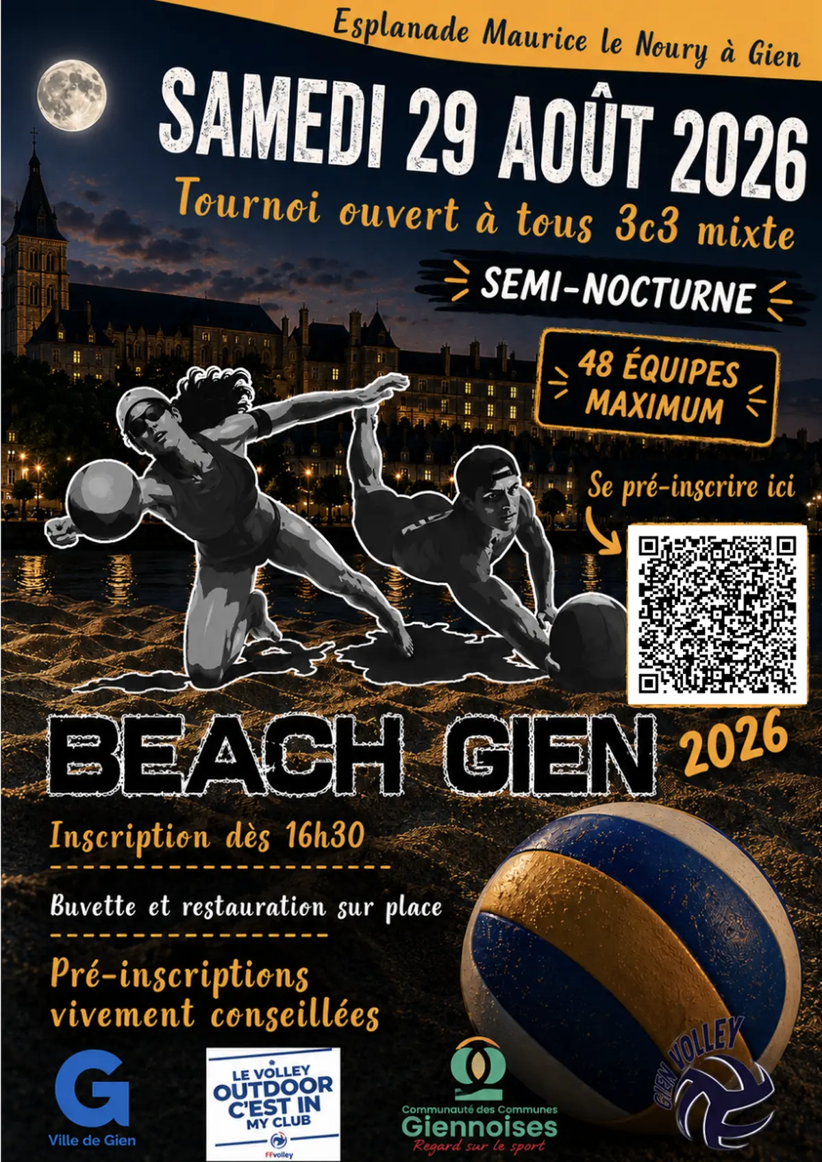 Tournoi beach volley