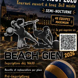 Tournoi beach volley
